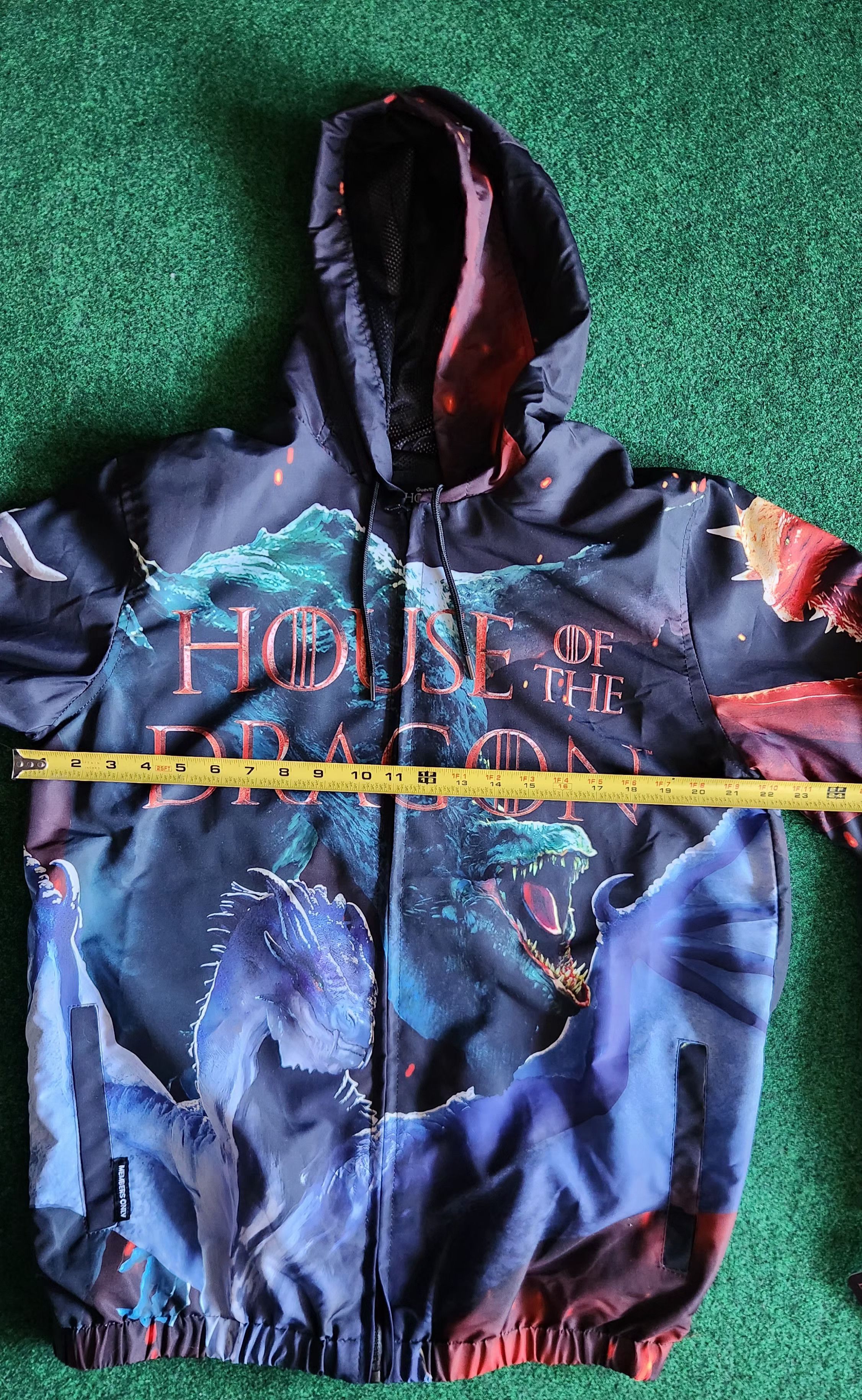 Members Only HBO Game of Thrones House of the Dragon Windbreaker Medium Size US M / EU 48-50 / 2 - 11 Thumbnail