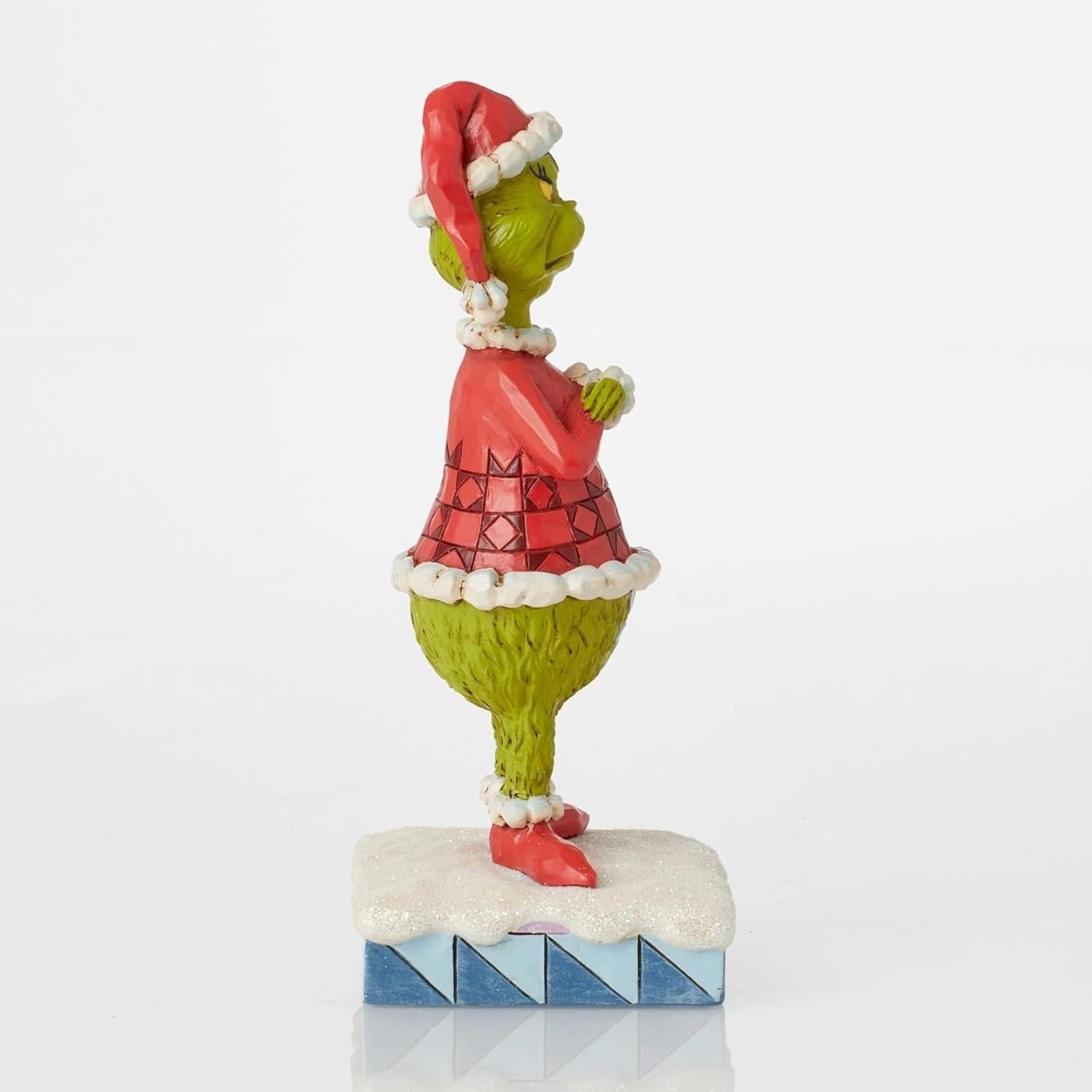 Designer Dr. Seuss Mean Santa Grinch Stole Christmas Figurine NIB NEW Size ONE SIZE - 4 Thumbnail