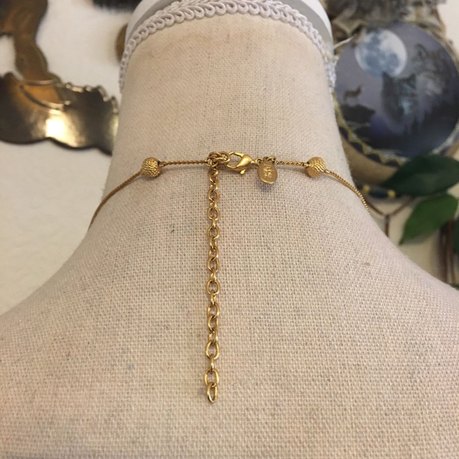 Jewelry Vintage Joan Rivers gold tone ball chain necklace Size ONE SIZE - 6 Thumbnail