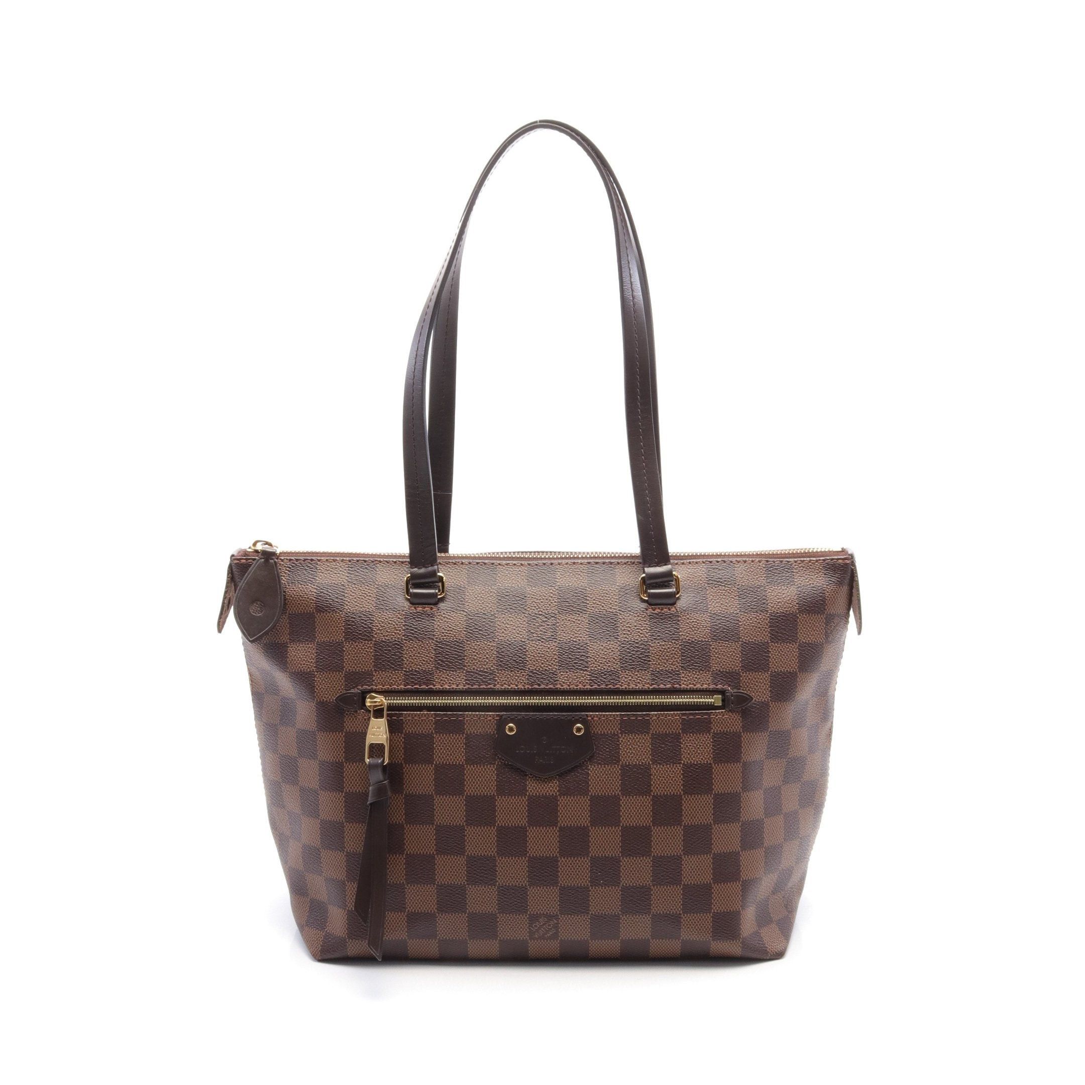 Louis Vuitton Louis Vuitton Jena Pm Damier Ebene Shoulder Bag Tote Leather Brown Size ONE SIZE - 1 Thumbnail
