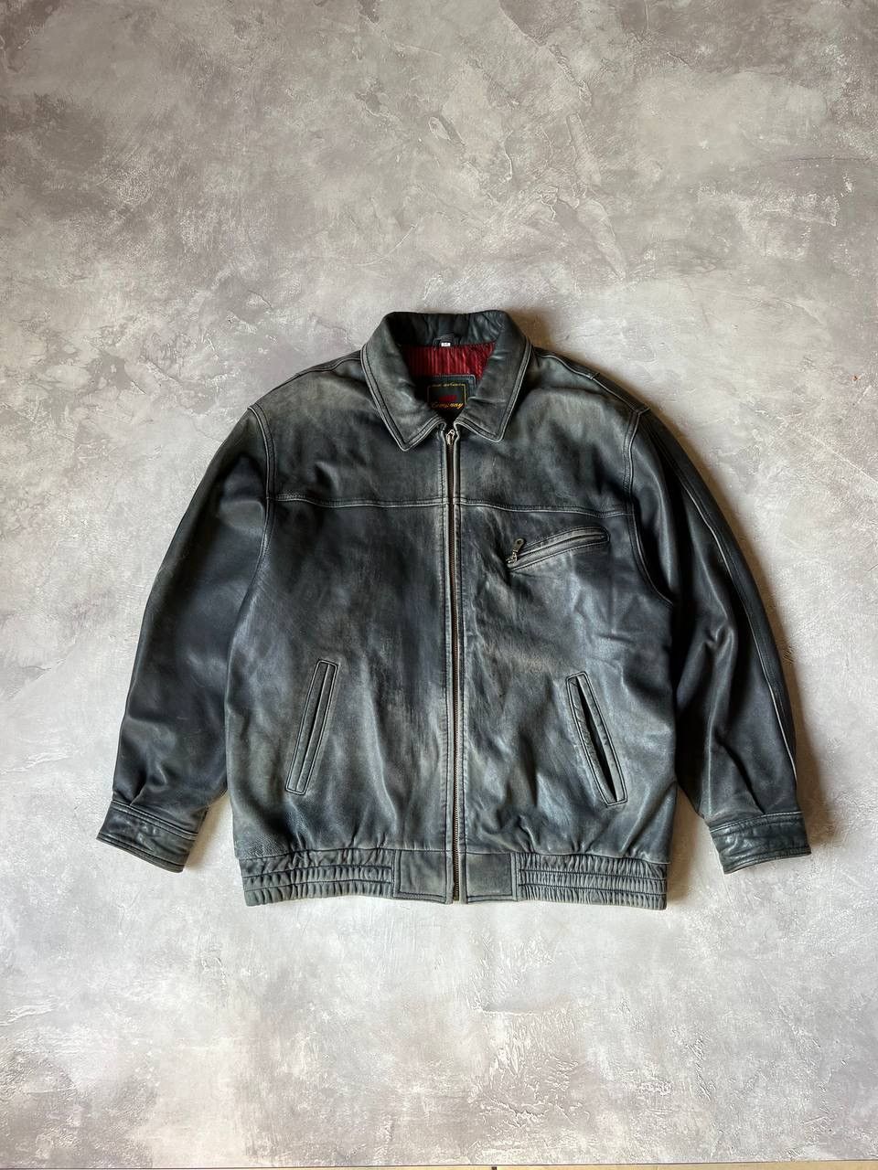 Vintage Vintage Leather Jacket Size US L / EU 52-54 / 3 - 1 Thumbnail