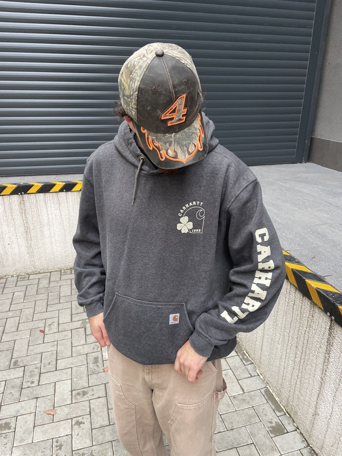 Carhartt Vintage Carhartt hoodie Size US XL / EU 56 / 4 - 4 Thumbnail
