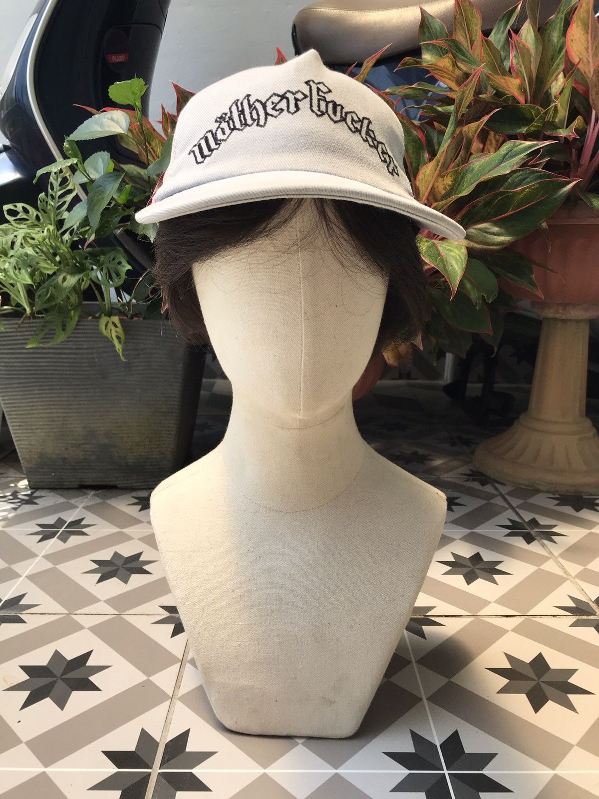 Japanese Brand × Pledge EMBROIDERY MOTHERFUCKER CAP HAT BY PLEDGE Size ONE SIZE - 11 Thumbnail