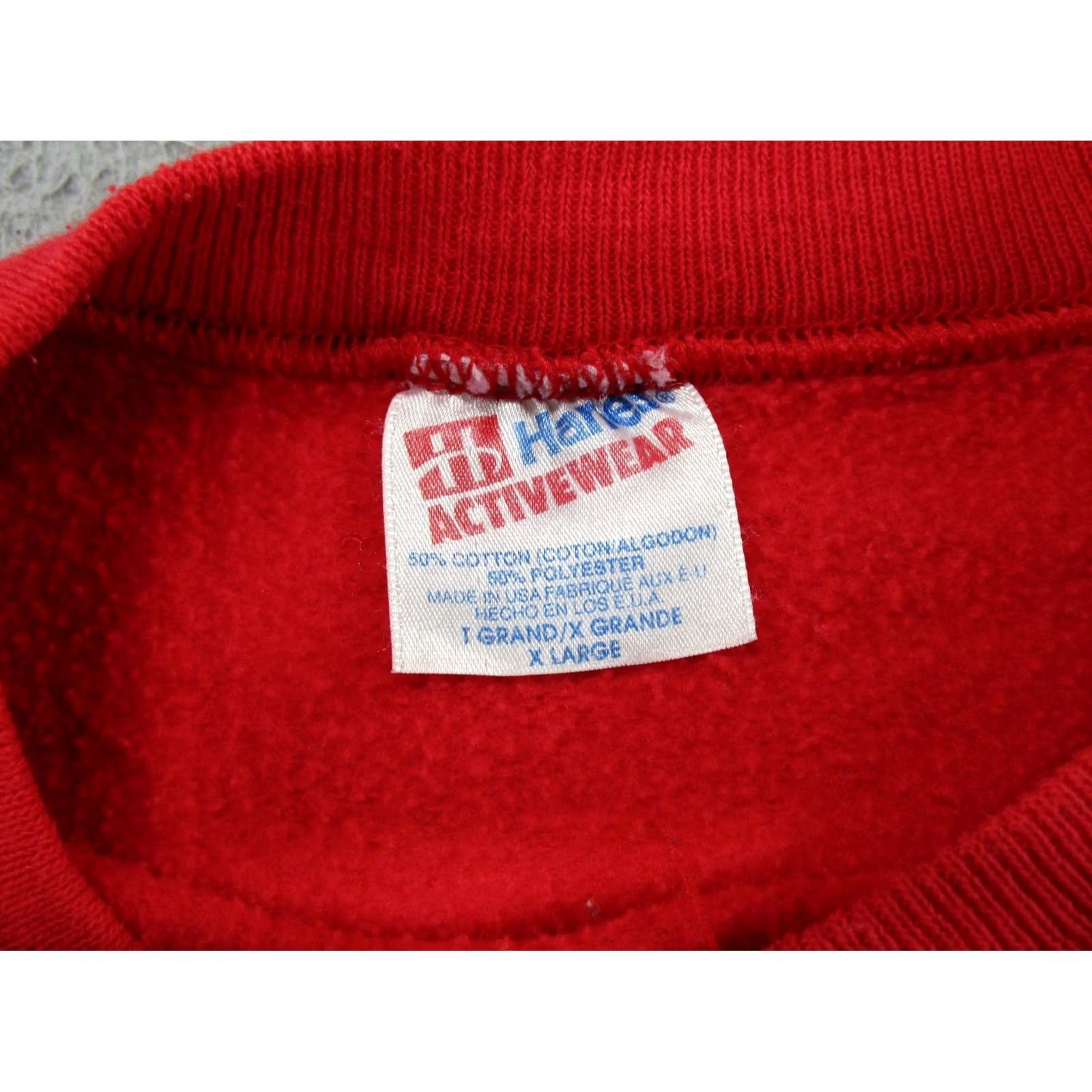 Hanes VINTAGE Hanes Sweatshirt Raglan Crew Neck 80s Music Ravinia Festival Red L Men Shirt/ Sweater Size US L / EU 52-54 / 3 - 3 Thumbnail