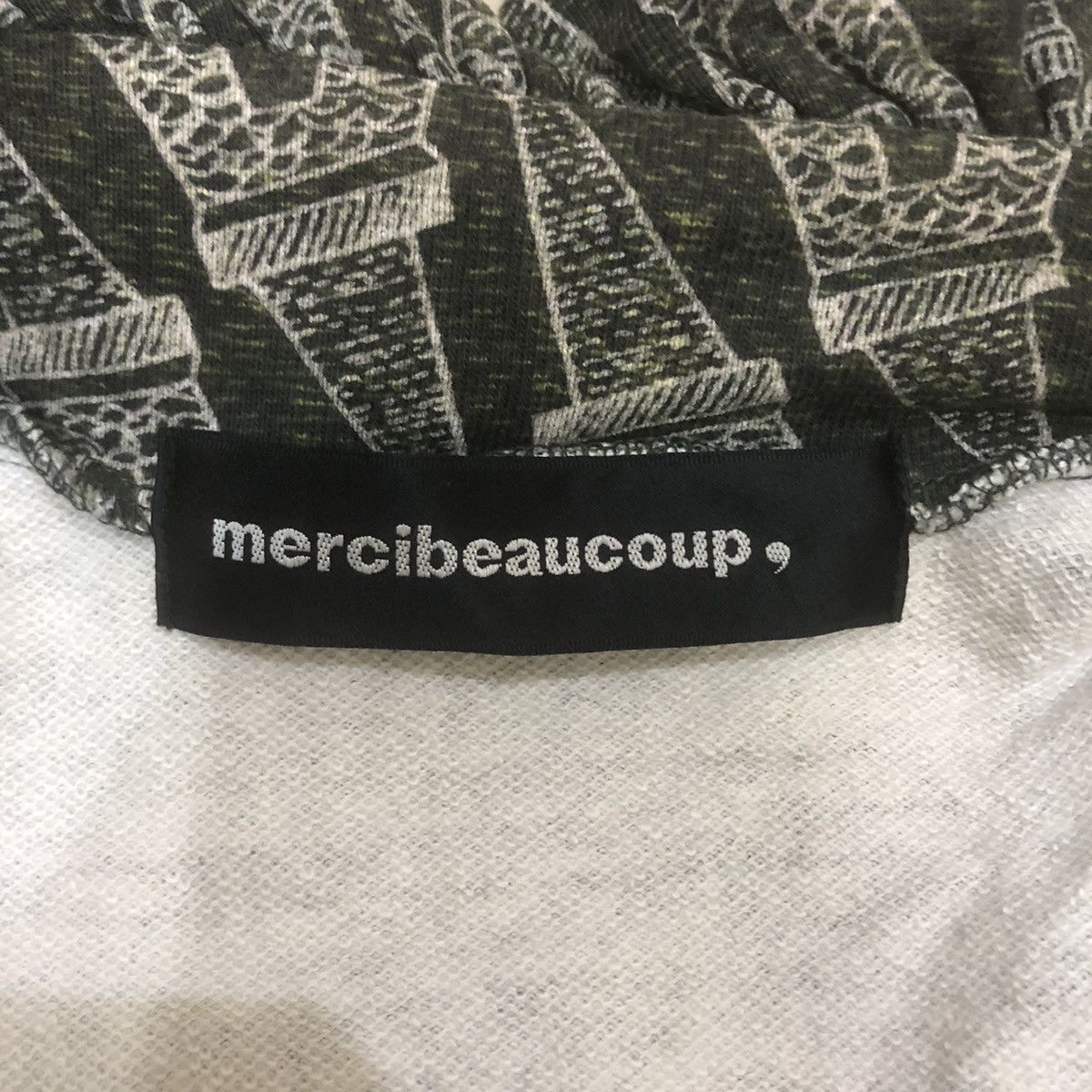 Issey Miyake × mercibeaucoup Mercibeaucoup Croptop Paris Eifil Tower Abstrct Full Zipper Size S / US 4 / IT 40 - 8 Thumbnail