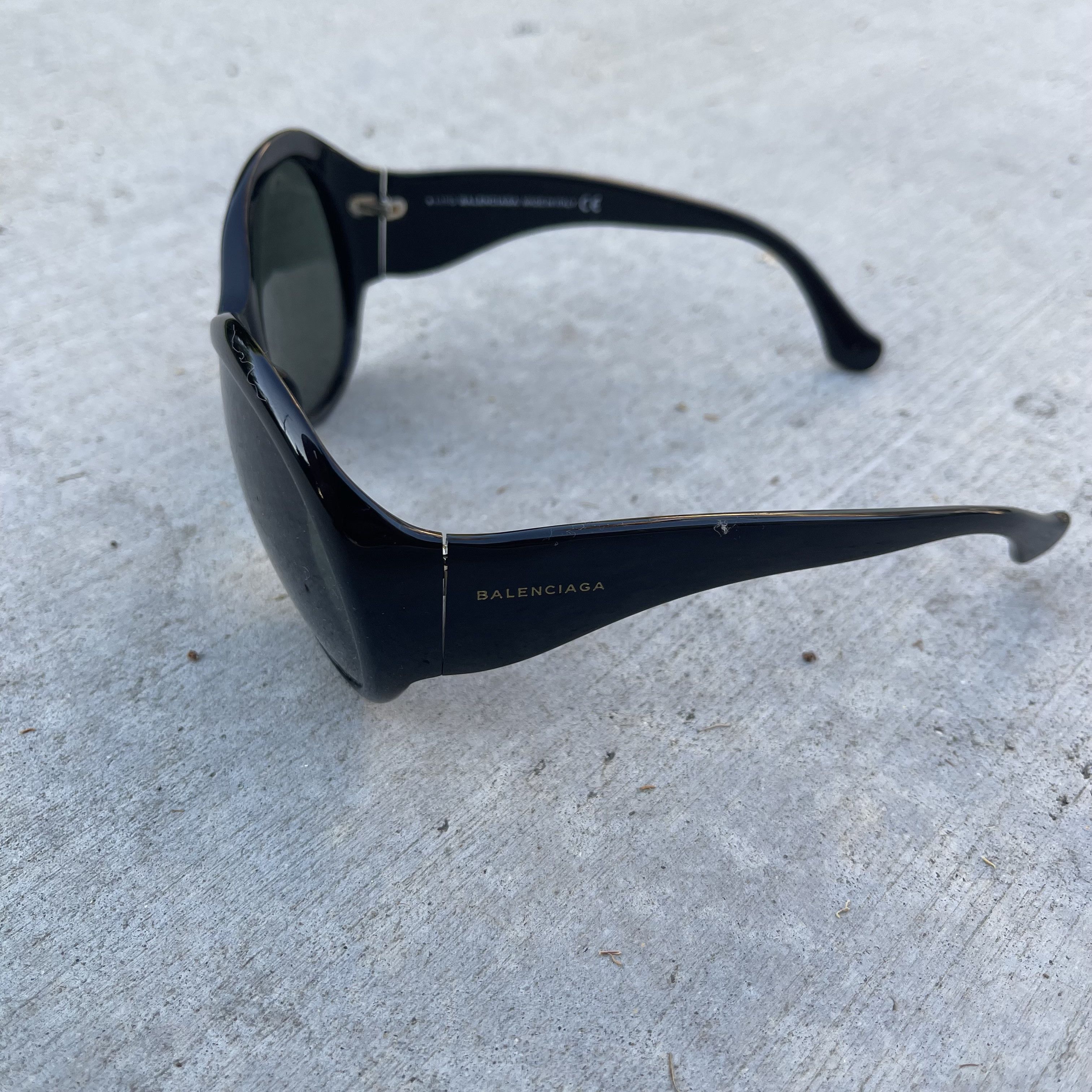 Balenciaga Balenciaga Round Sun Glasses Size ONE SIZE - 7 Thumbnail