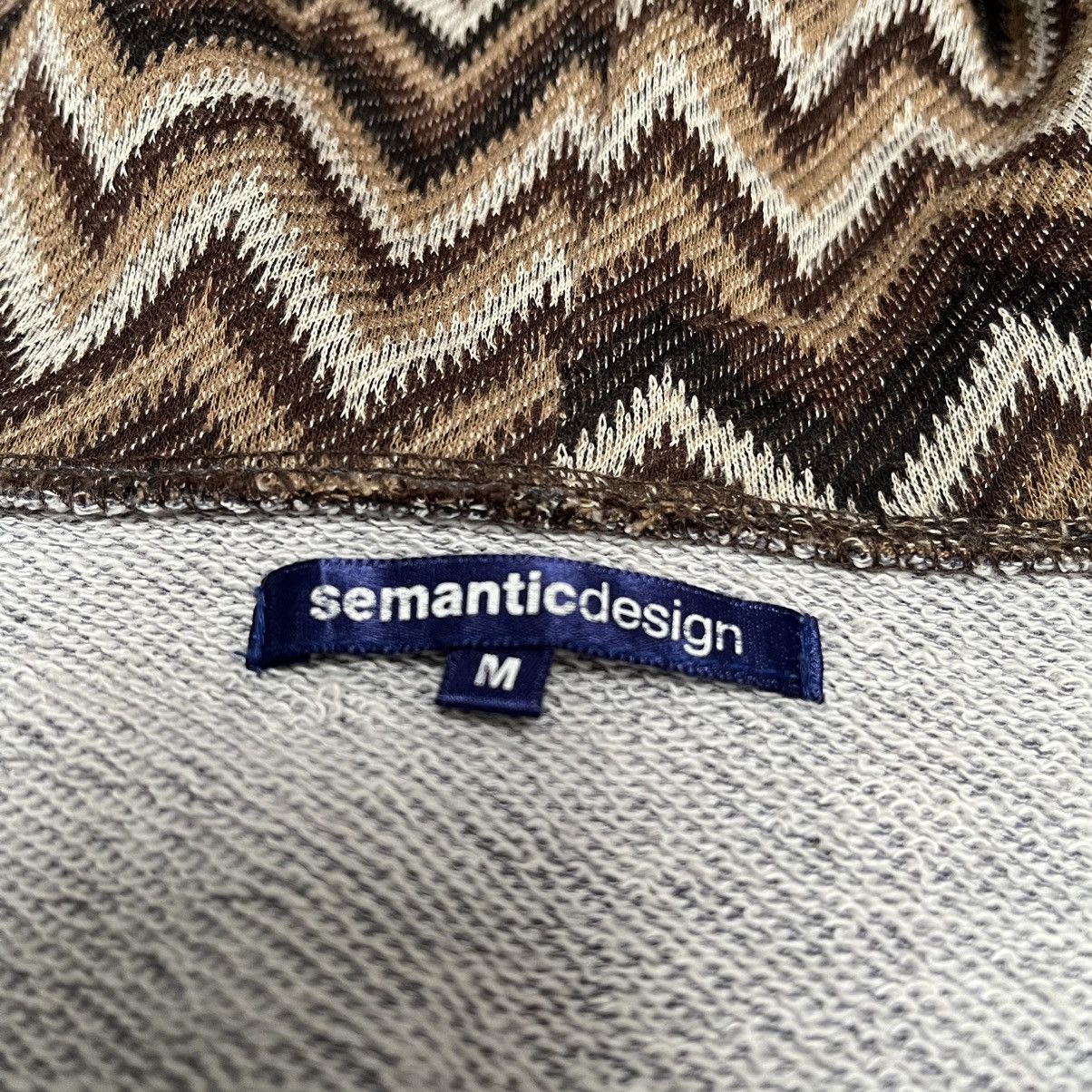 If Six Was Nine × Japanese Brand × semanticdesign Nice Sesign Zipp Hoodie Semantic Design Japanese Size US M / EU 48-50 / 2 - 7 Thumbnail