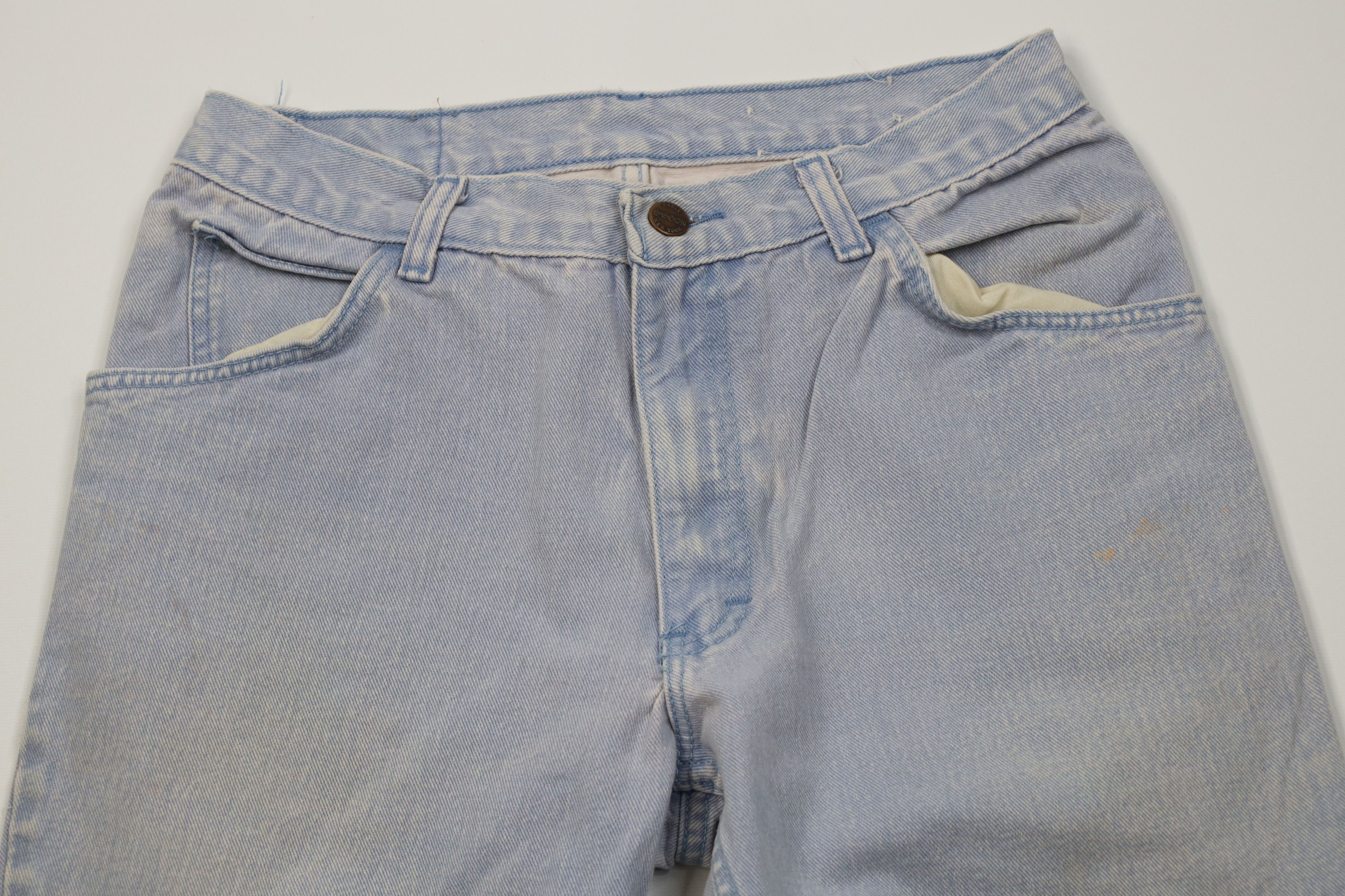 Vintage Vintage 90s Streetwear Pigment Stonewash Straight Leg Jeans Size 28" / US 6 / IT 42 - 2 Thumbnail