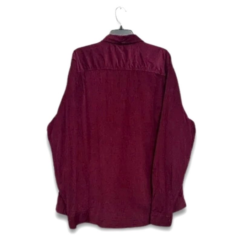 Other Heritage Burgundy Cotton ButtonUp Shirt XXL NWOT Corduroy Size US XXL / EU 58 / 5 - 5 Thumbnail