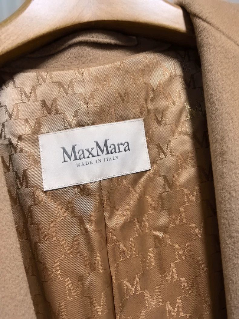 Max Mara Max Mara 101801 Classic Camel Coat Size L / US 10 / IT 46 - 3 Thumbnail