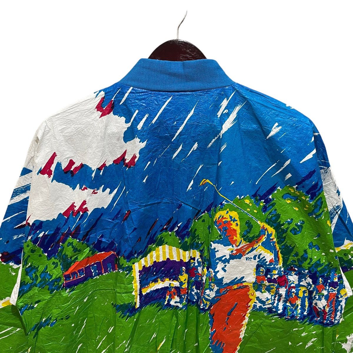 Golf le Fleur Rare Vintage Graphic Design Golf Printed Zipper Light Jacket Size US XL / EU 56 / 4 - 11 Thumbnail