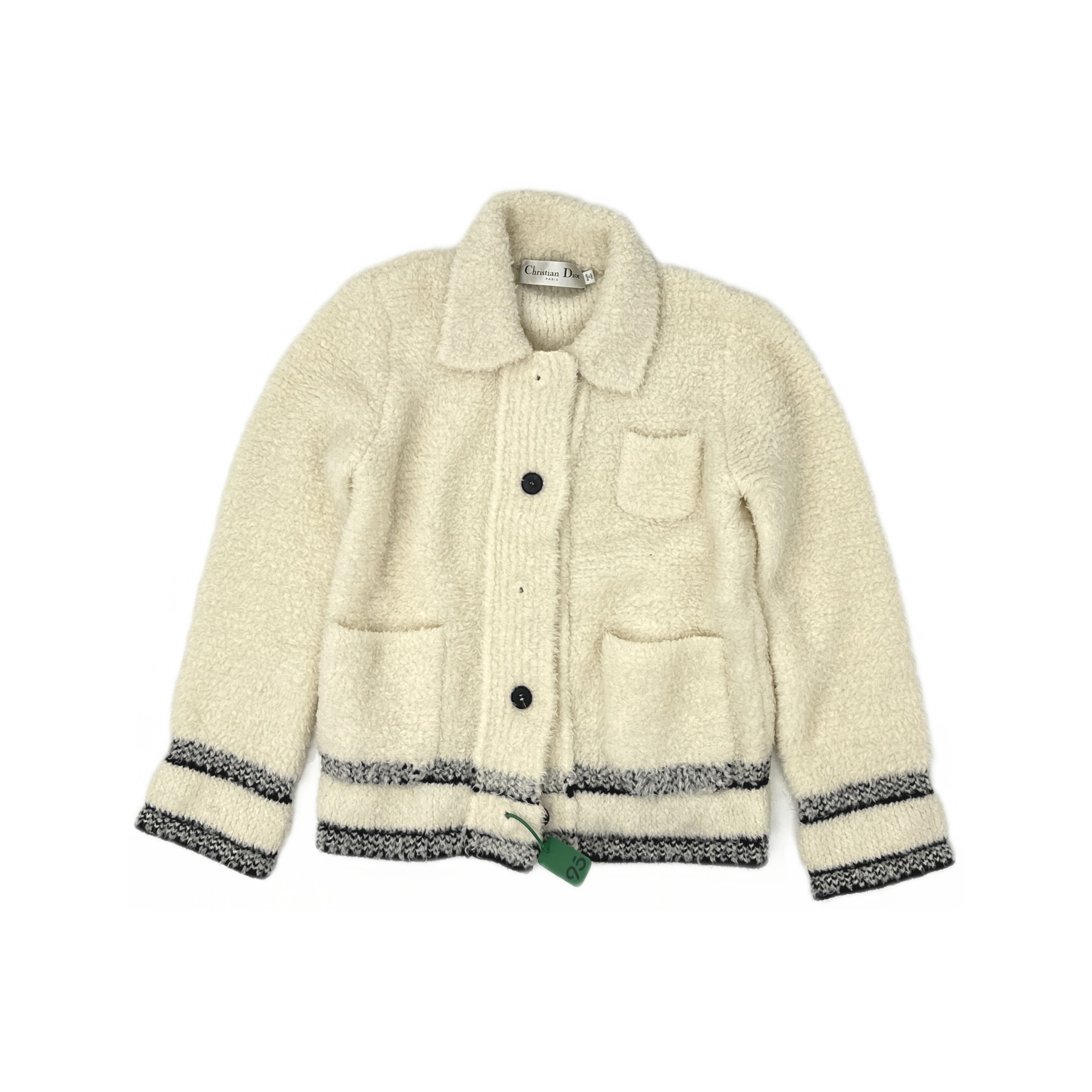 Dior Dior Logo Striped Wool Blend Jacket Size M Size M / US 6-8 / IT 42-44 - 1 Thumbnail