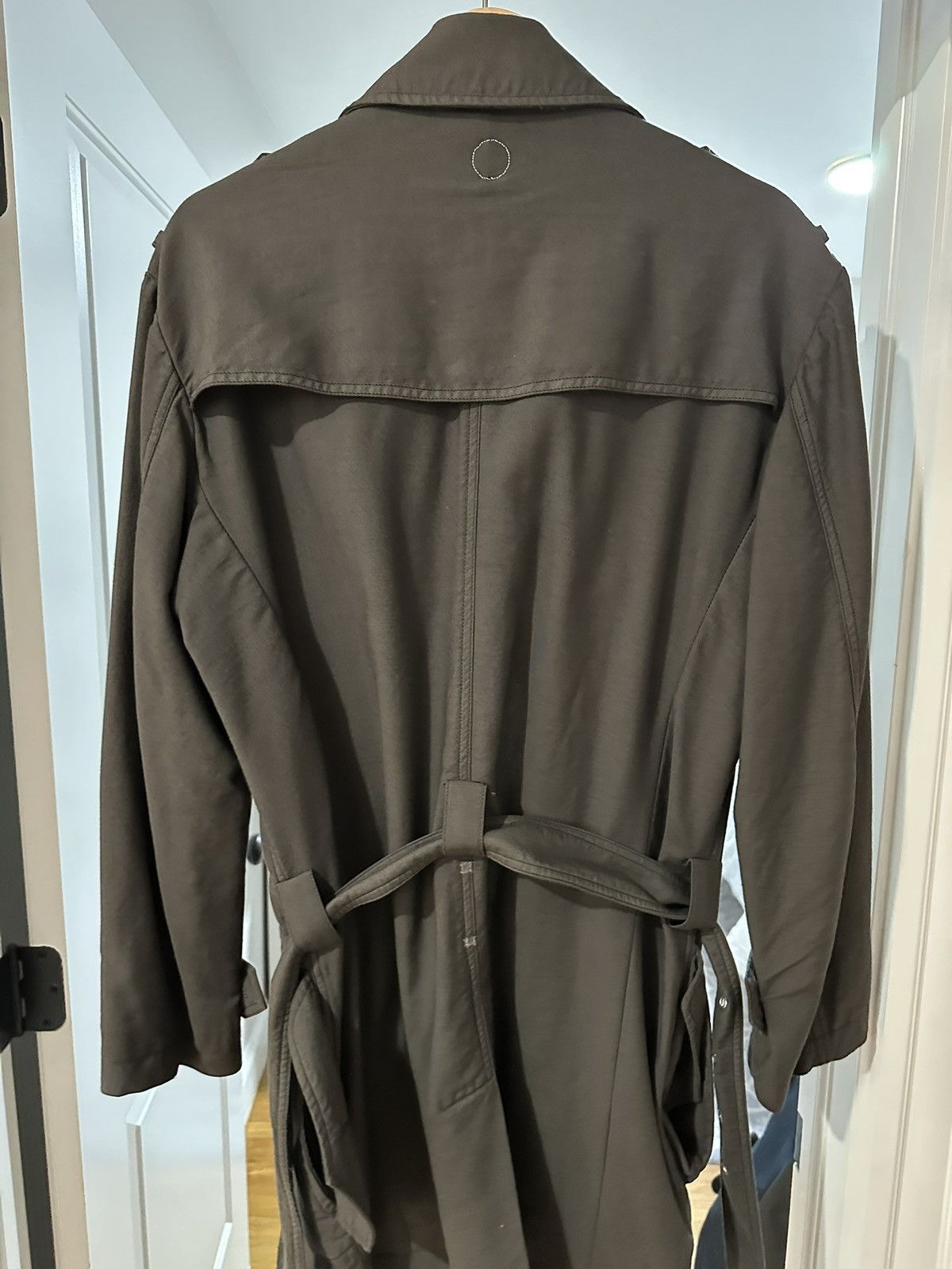 Coming Soon Yohji Yamamoto coming soon trench coat small cotton wool Size US S / EU 44-46 / 1 - 5 Thumbnail