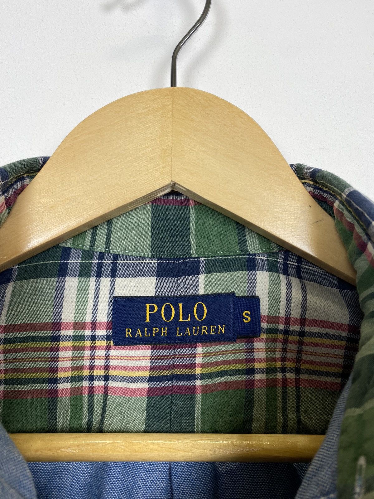 Polo Ralph Lauren Polo Ralph Lauren Plaid Shirt Buttons-Up Long Sleeve Top Size US S / EU 44-46 / 1 - 5 Thumbnail