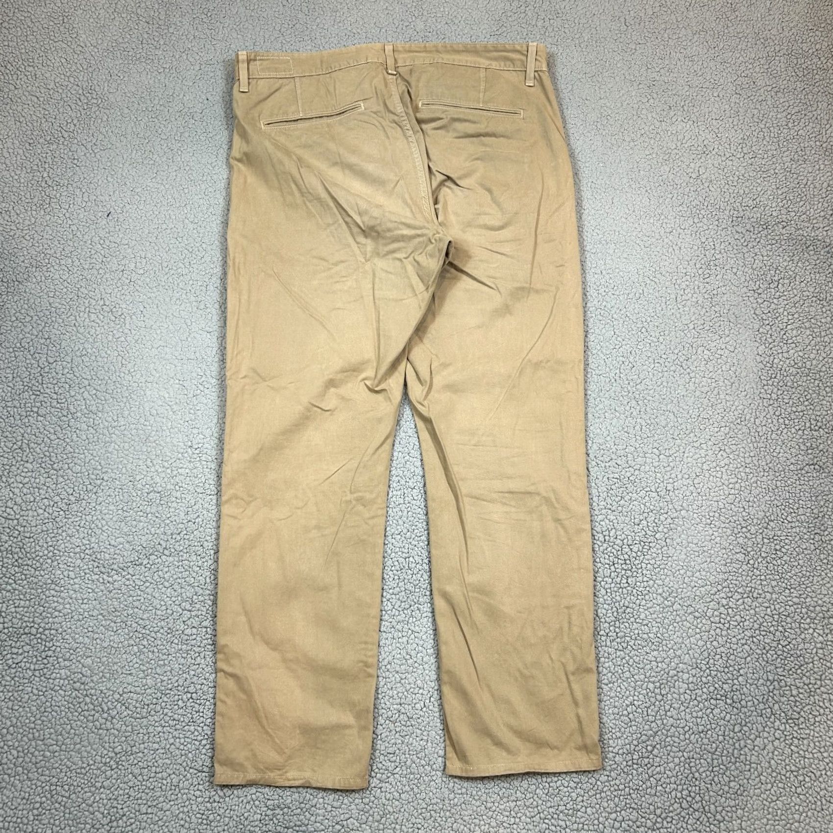 Rag & Bone rag & bone Chino Pants Slim 36x32 Beige USA 2nd Rag & Bone Fit 2 Men Casual Slim Straight Front Button Pocket Logo Pattern Solid Vintage: No Size US 36 / EU 52 - 6 Thumbnail