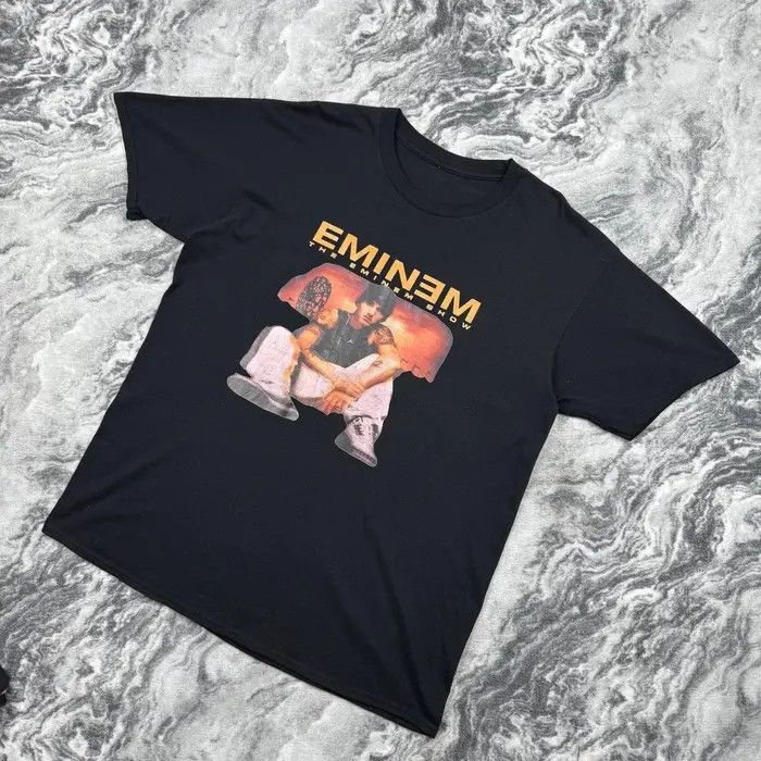 Eminem Vintage Eminem Show Anger Management Tour 2002 T-Shirt Band Size US L / EU 52-54 / 3 - 1 Thumbnail