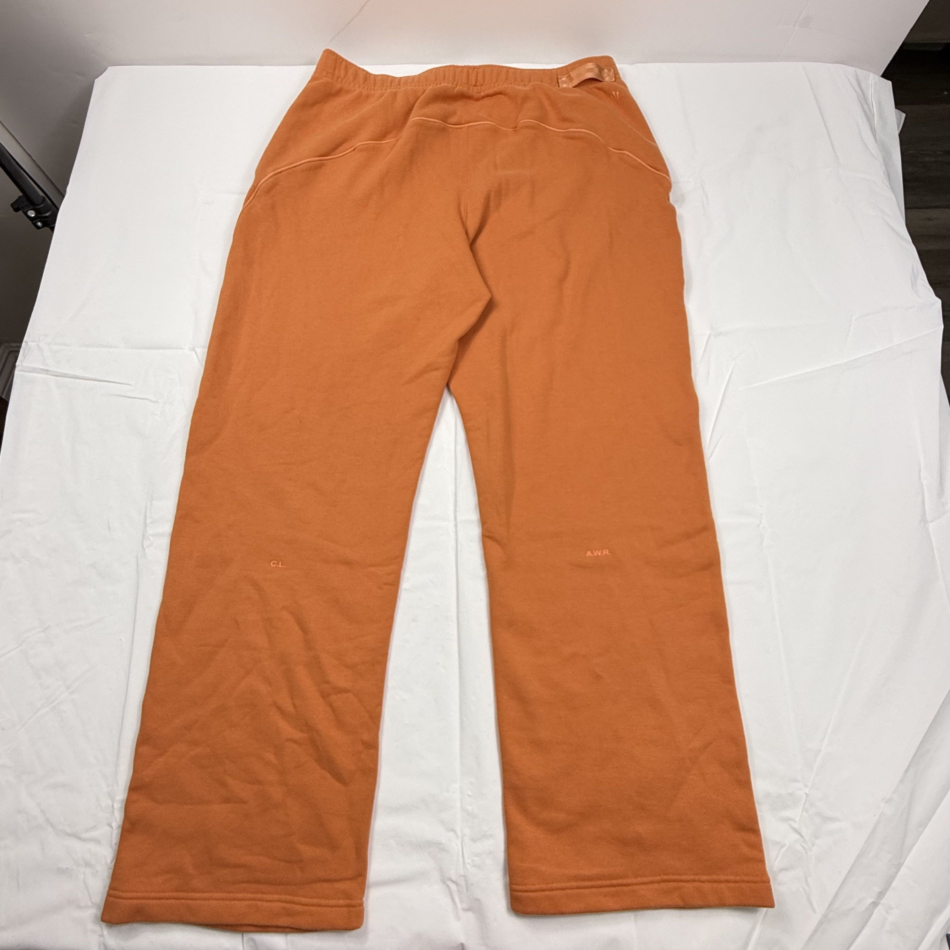 NOCTA × Nike Nike NOCTA Sunset Sweatpants Orange Wide Leg Fleece Joggers Size US 43 - 6 Thumbnail
