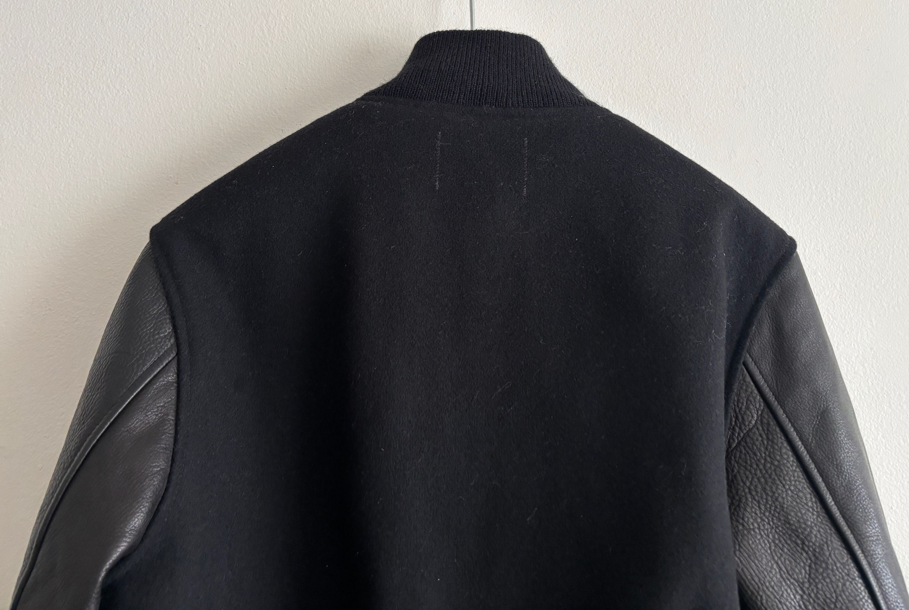 Golden Bear $850 Reigning Champ Leather Wool Varsity Jacket -S /M Size US M / EU 48-50 / 2 - 13 Thumbnail