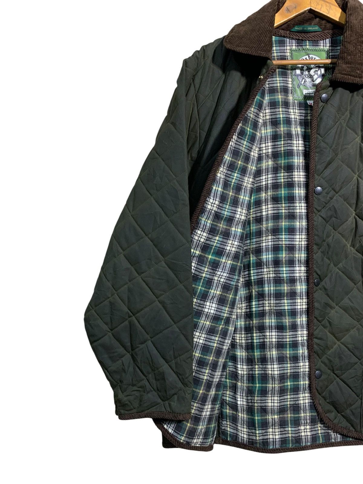 Barbour 🔥OXFORD BLUE WAXED QUILTED JACKETS ENGLAND Size US M / EU 48-50 / 2 - 2 Thumbnail