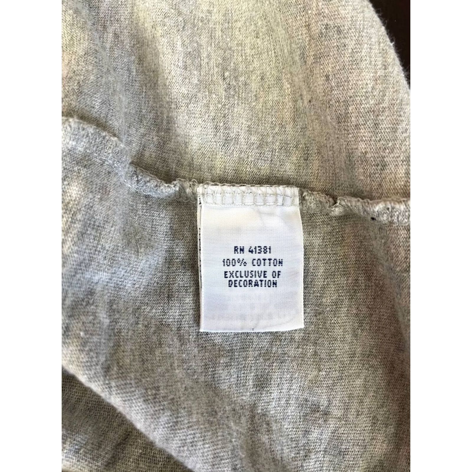 Polo Ralph Lauren Polo Ralph Lauren Mens T-Shirt Gray Cotton Crew Neck Short Sleeve Size M Size US M / EU 48-50 / 2 - 5 Thumbnail