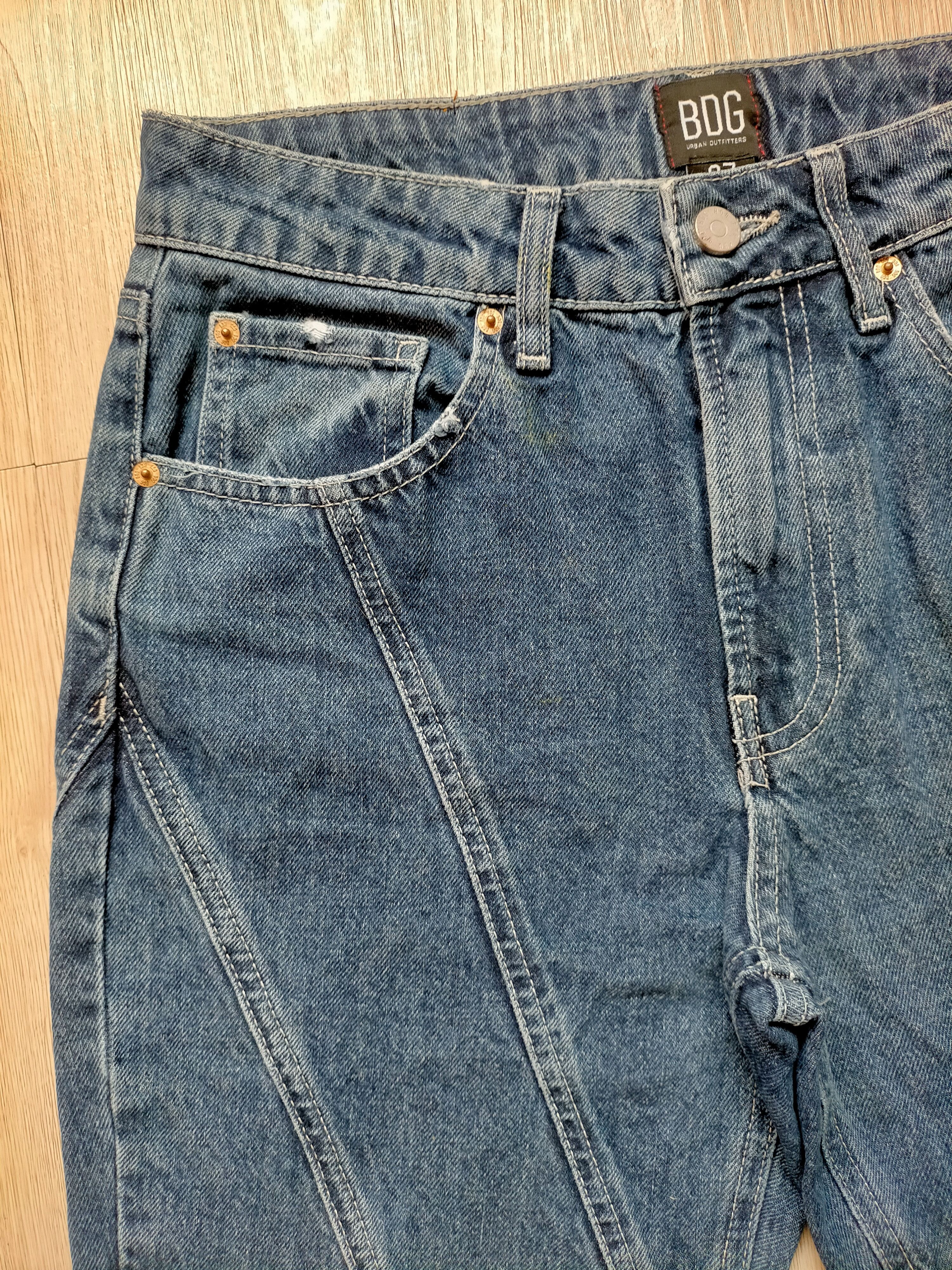 If Six Was Nine Flare Jeans BDG Blue Boot cut Denim Size US 29 - 4 Thumbnail