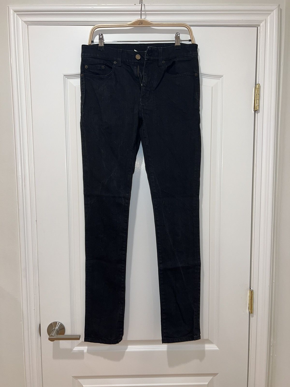 Saint Laurent Paris Saint Laurent Hedi denim Size US 30 / EU 46 - 2 Thumbnail