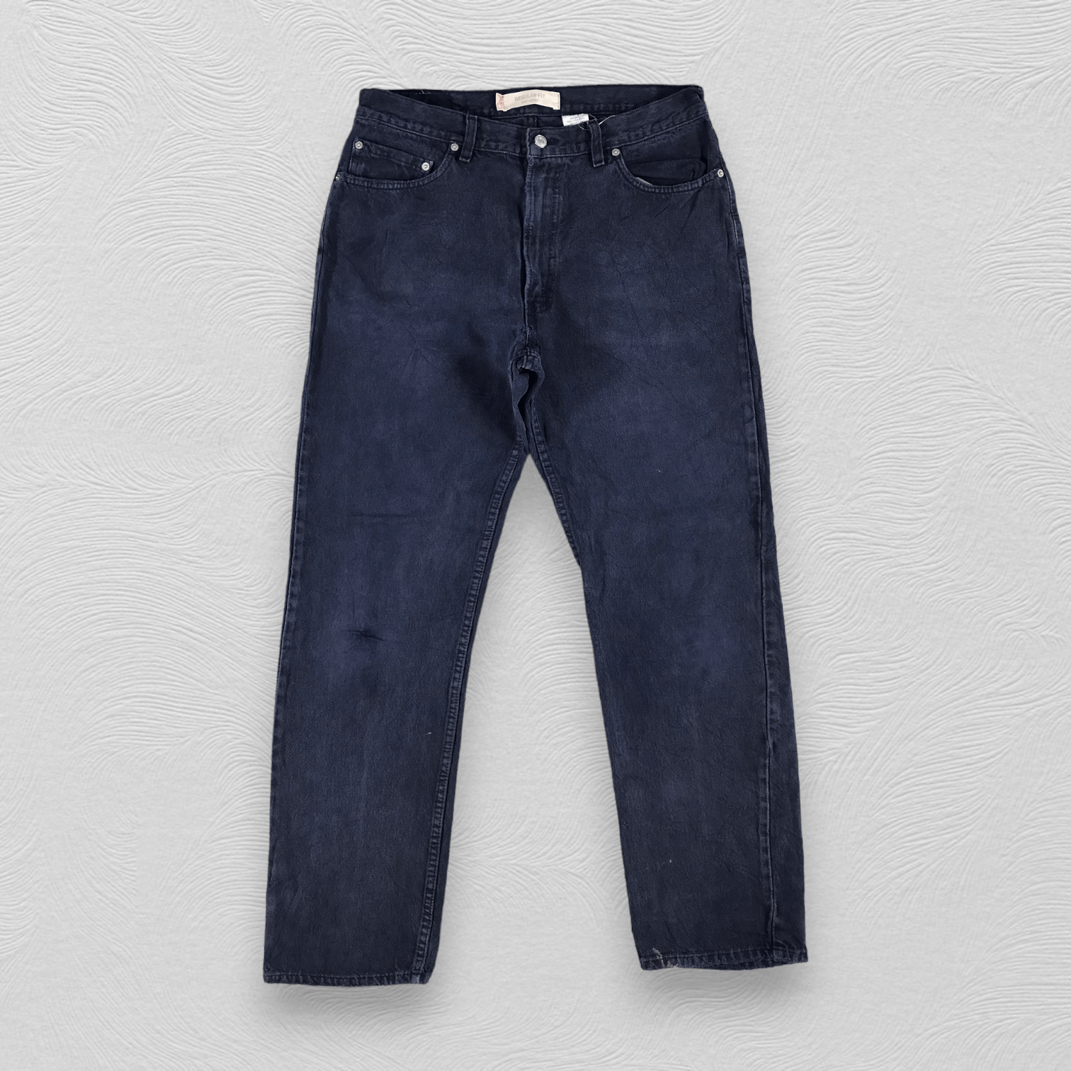 Levi's Vintage Levi's 505 Jeans Faded Blue Denim KJ951 Size US 35 - 1 Thumbnail