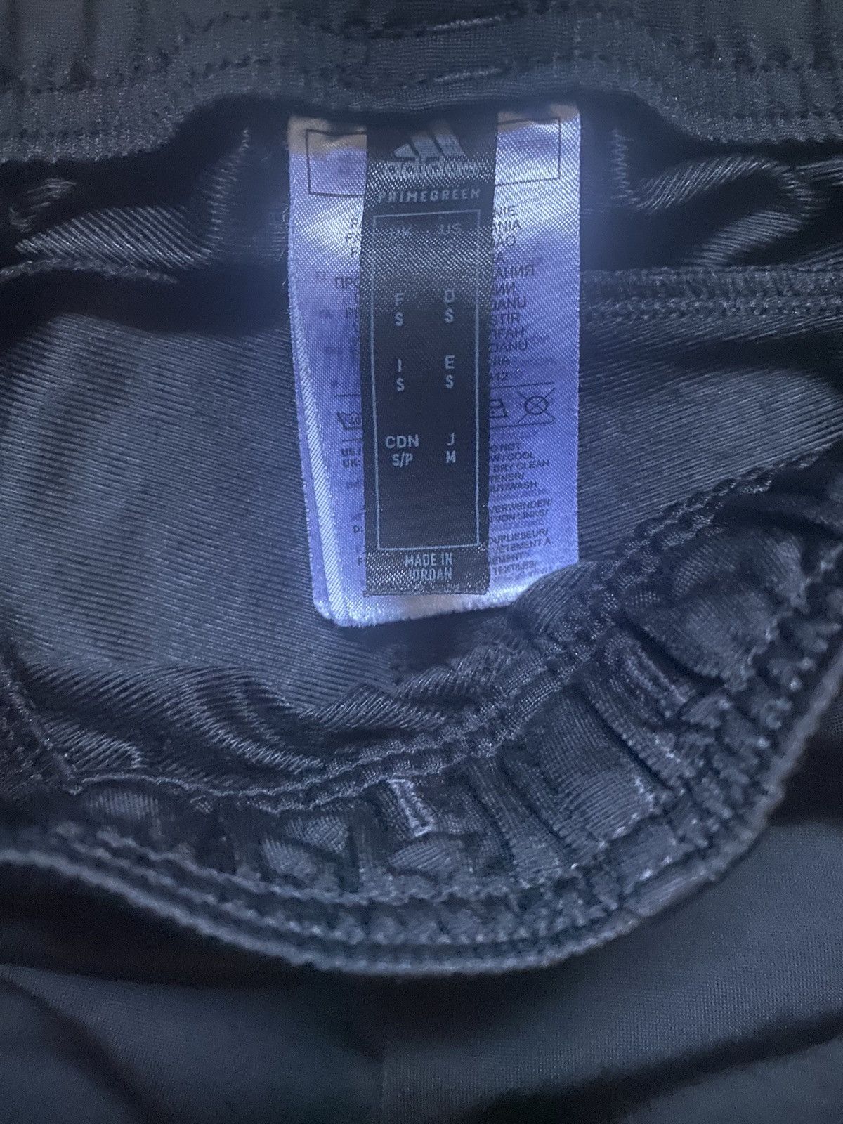 Adidas × Vintage Adidas Sweatpants Tripple Black Size US 29 - 2 Thumbnail
