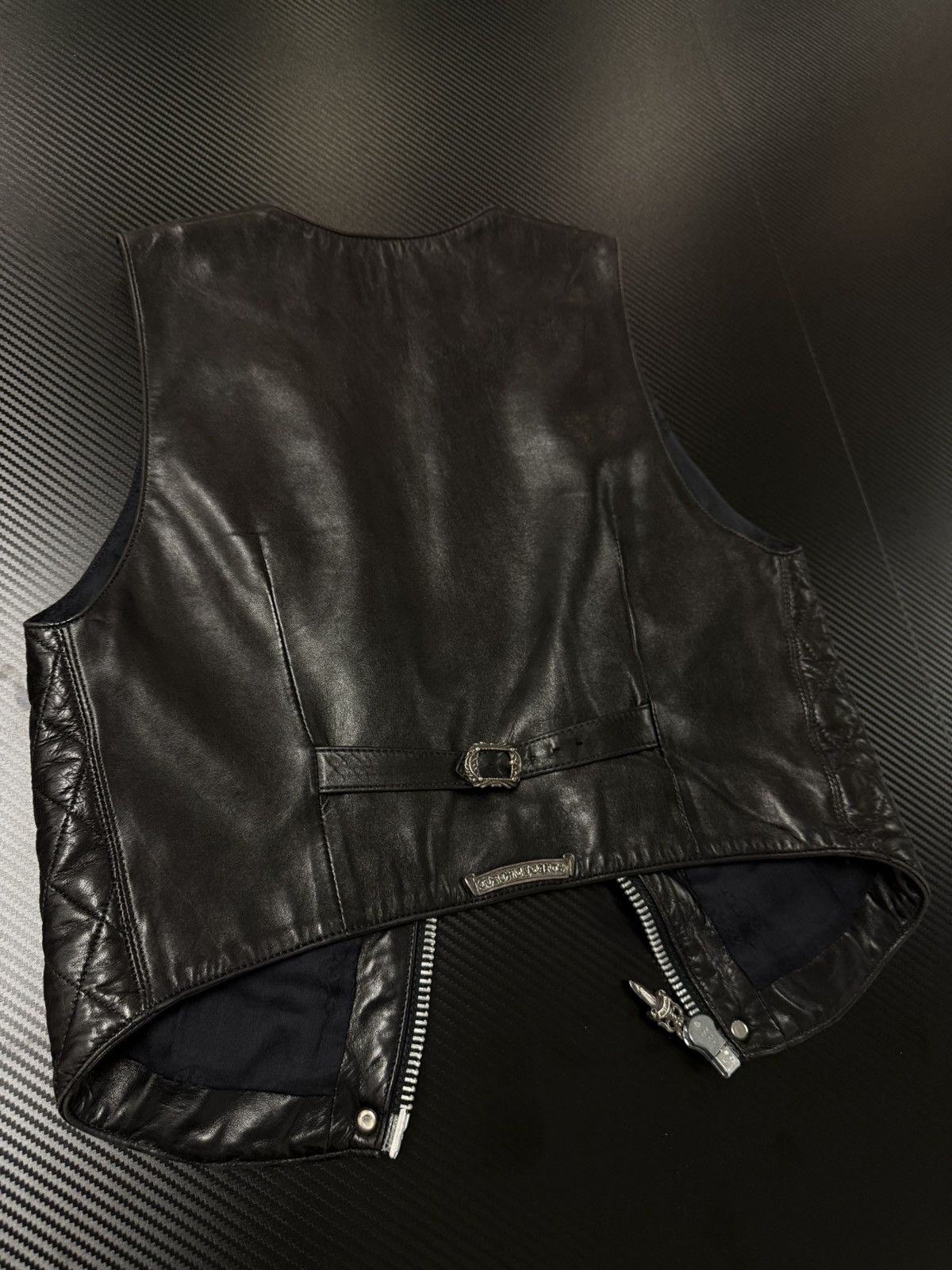 Chrome Hearts Chrome Hearts quilted leather vest Size S / US 4 / IT 40 - 9 Thumbnail