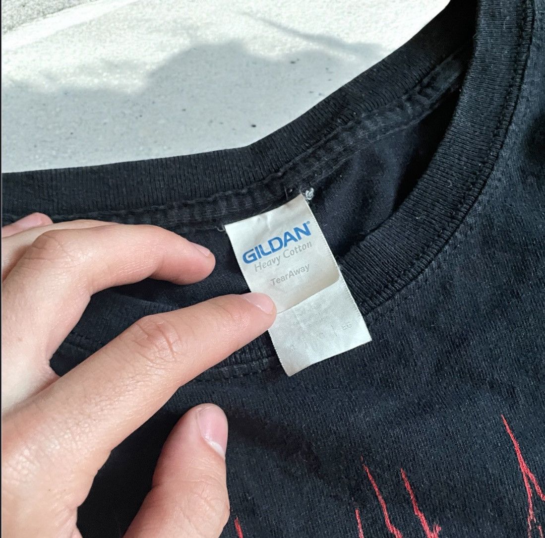 Japanese Brand × Vintage Vintage merch gildan t-shirt scumpulse skulls horror anarchy Size US XL / EU 56 / 4 - 3 Thumbnail