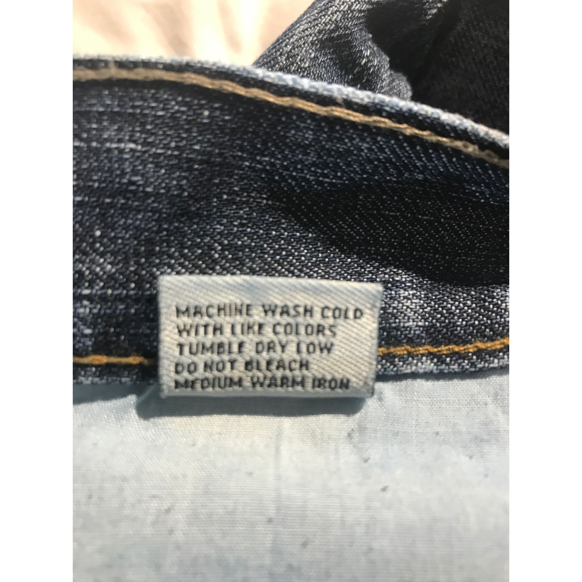 FUSAI F.U.S.A.I Focus USA Inc Men's 3D Crimped Jeans Size US 34 / EU 50 - 9 Thumbnail