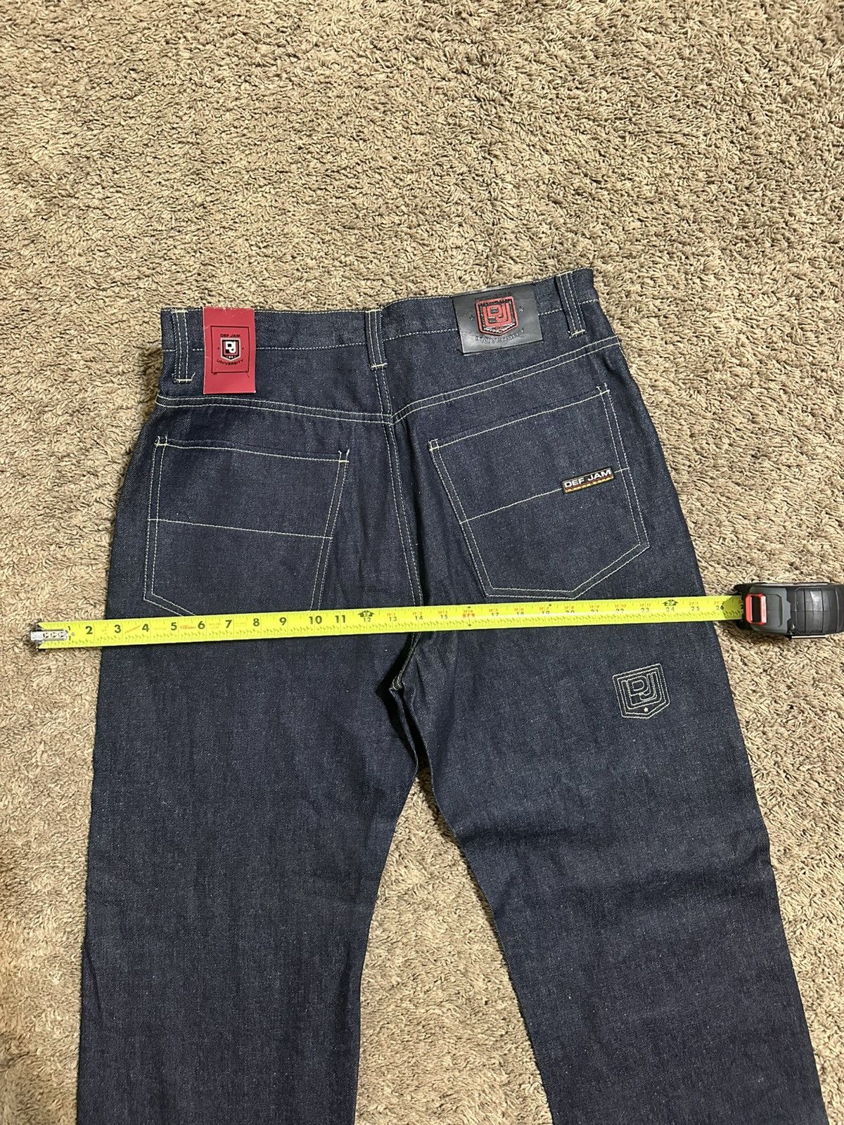 Nike Vintage Def Jam University “triple denim” pants 34x33 Size US 34 / EU 50 - 6 Thumbnail