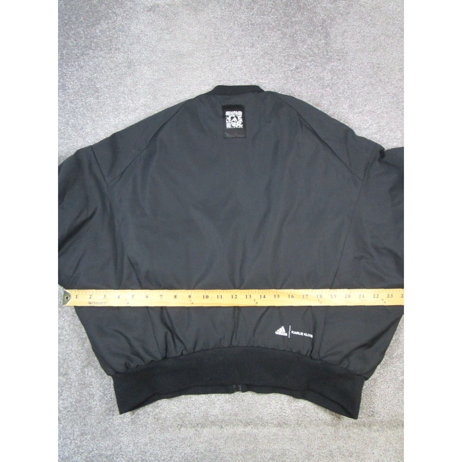 Adidas Adidas Jacket Womens Medium Black Karlie Kloss Bomber Size M / US 6-8 / IT 42-44 - 4 Thumbnail