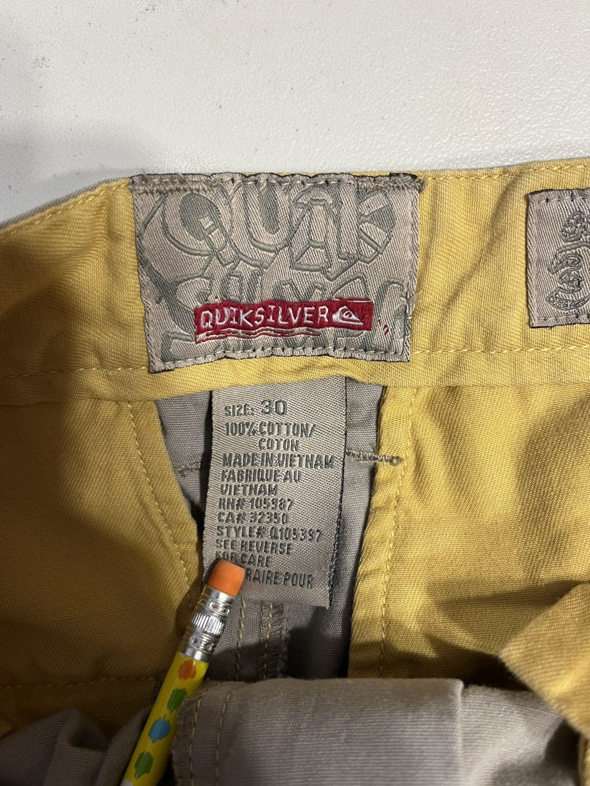 Quiksilver × Vintage Y2K quicksilver cargo pants Size US 30 / EU 46 - 3 Thumbnail