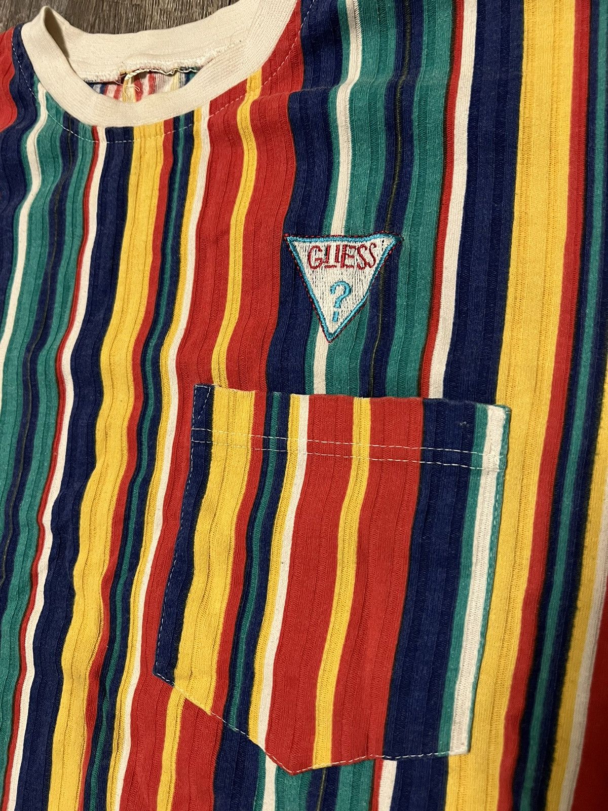 Guess × Vintage Vintage Guess Striped Shirt size XL Size US XL / EU 56 / 4 - 2 Thumbnail