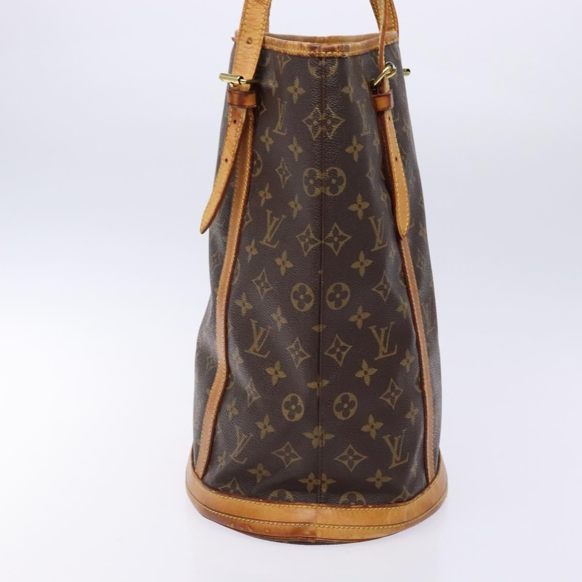 Louis Vuitton LOUIS VUITTON Monogram Bucket GM Shoulder Bag M42236 Size ONE SIZE - 4 Thumbnail