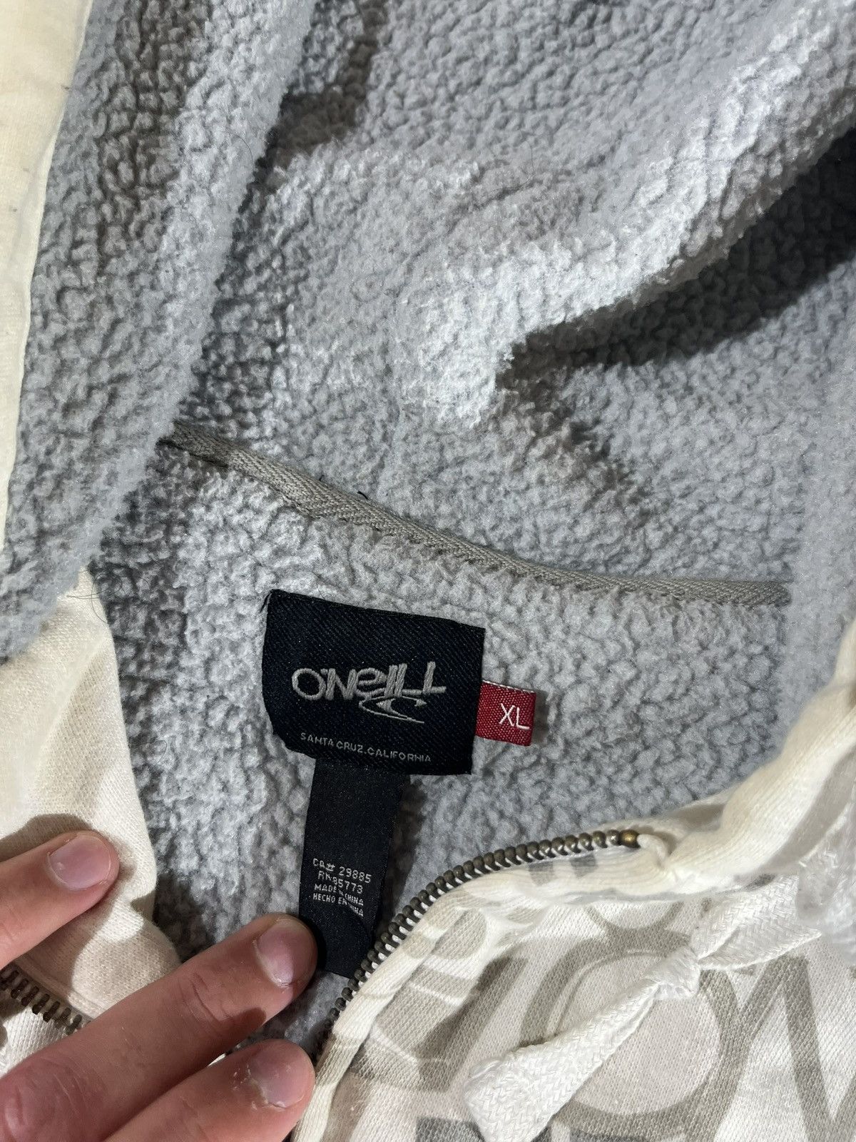 O'Neill O’neill vintage surfwear y2k zip up hoodie Size US XL / EU 56 / 4 - 3 Thumbnail
