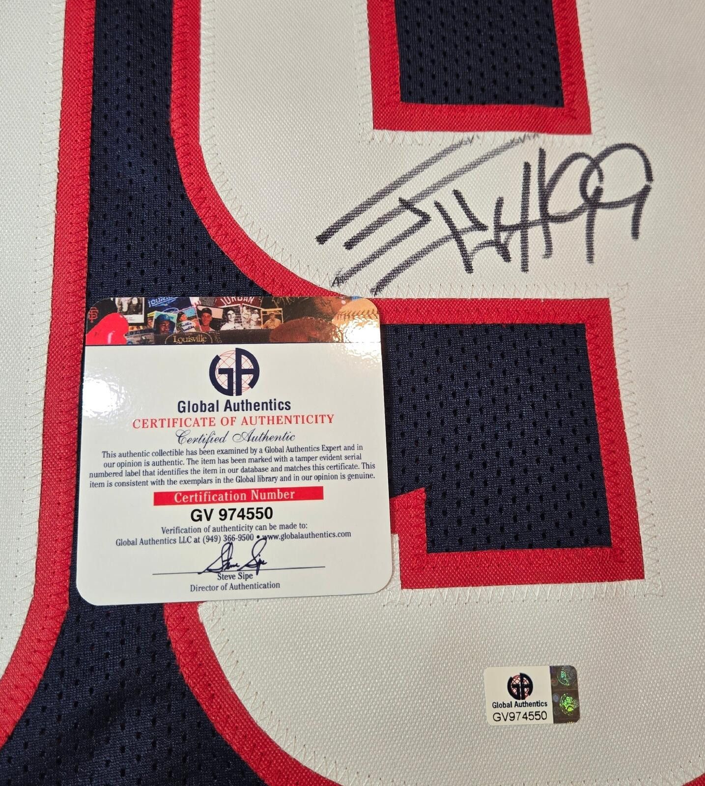 Other J.J. Watt Houston Texans Autographed Football Jersey coa Size ONE SIZE - 3 Thumbnail
