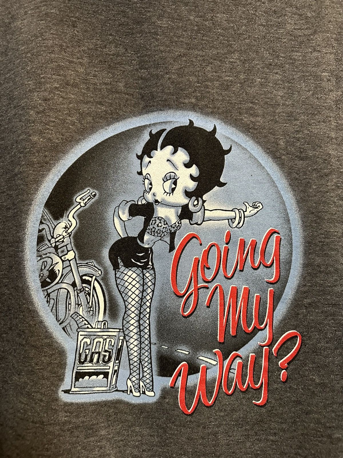 Cartoon Network × Vintage Y2K Betty Boop Motorcycle Zip Up Hoodie Men’s Small Size US S / EU 44-46 / 1 - 3 Thumbnail