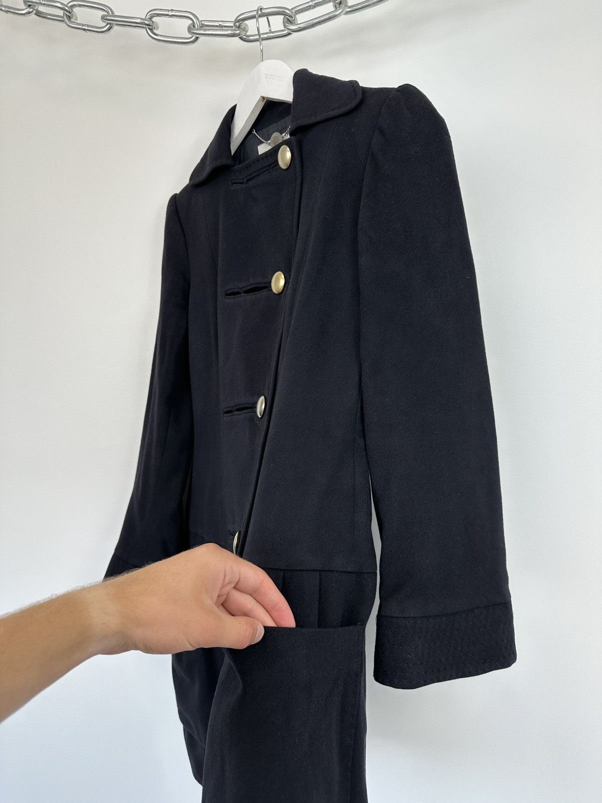 Stella McCartney Vintage Stella McCartney Double Breasted Cashmere Wool Coat Size S / US 4 / IT 40 - 6 Thumbnail