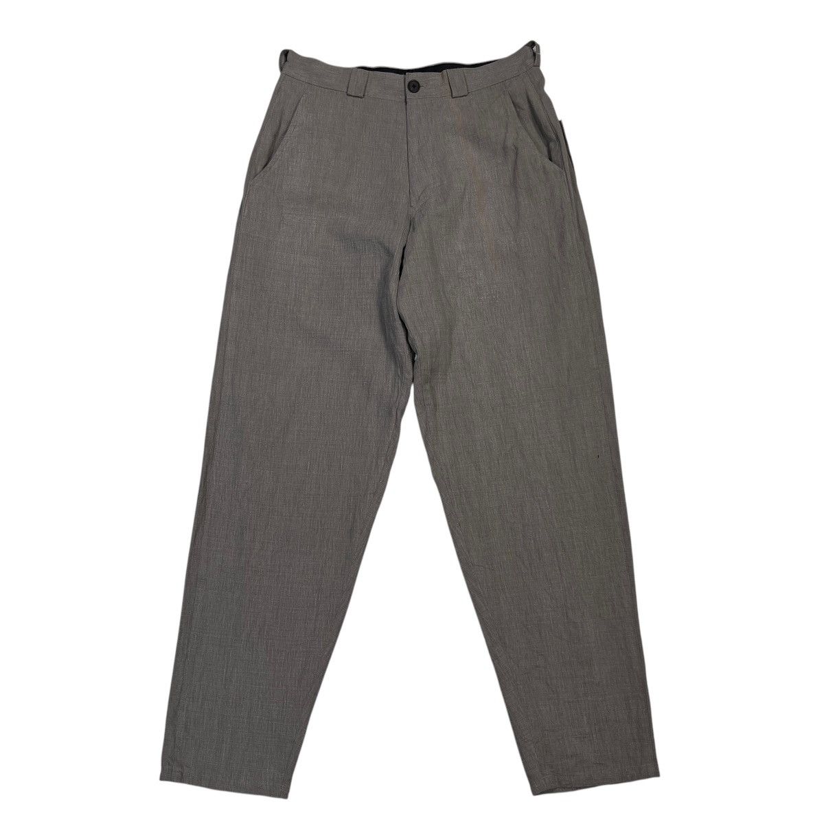 Yohji Yamamoto 💥 Y's For Men Yohji Yamamoto men Linen Cotton Trouser Pant Size US 34 / EU 50 - 4 Thumbnail