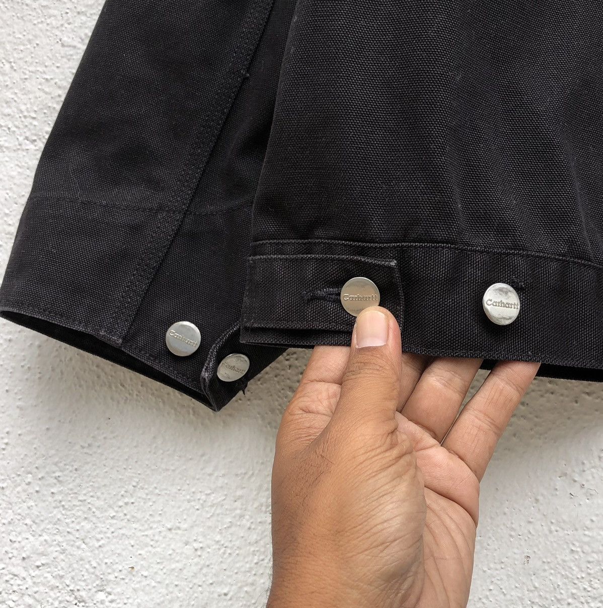 Carhartt Carhartt In Black Canvas Chore Jacket Size US L / EU 52-54 / 3 - 15 Thumbnail