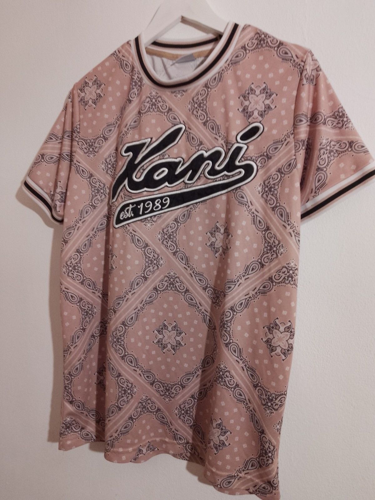 Karl Kani Karl Kani Varsity Paisley Mesh Short Sleeve T-Shirt Size US S / EU 44-46 / 1 - 5 Thumbnail