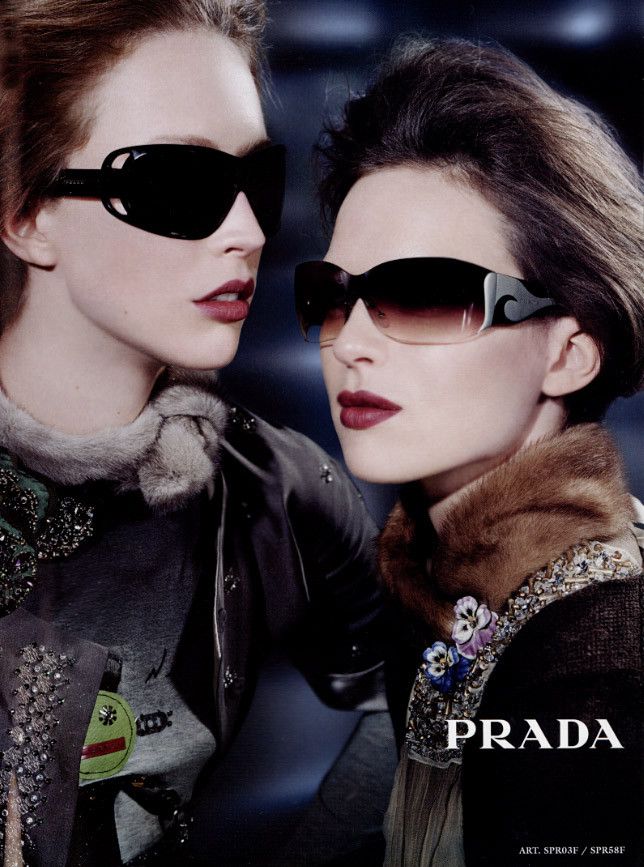 Prada F/W 2004 Prada Sunglasses Vintage SPR 03F Slit Wrap 2000s Size ONE SIZE - 2 Thumbnail