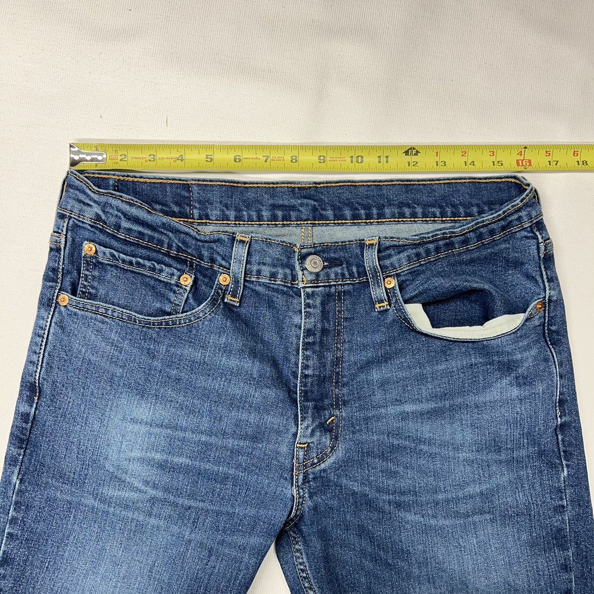 Levi's Levis Premium 511 Jeans Slim Fit Denim Blue Faded Washed Size US 34 / EU 50 - 17 Thumbnail