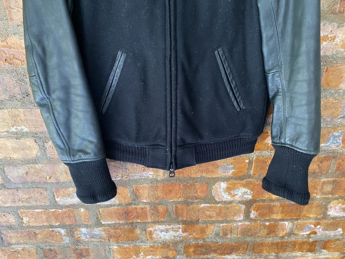 Japanese Brand 2000s Ila Primal Union Leather sleeve Skull Varsity Size US M / EU 48-50 / 2 - 4 Thumbnail