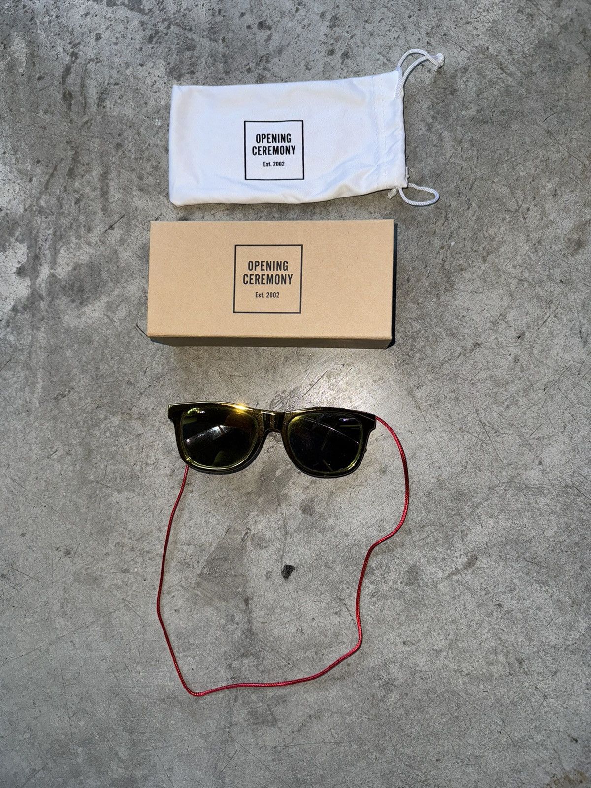 Opening Ceremony Gold Opening Ceremony Sunglasses Size ONE SIZE - 4 Thumbnail