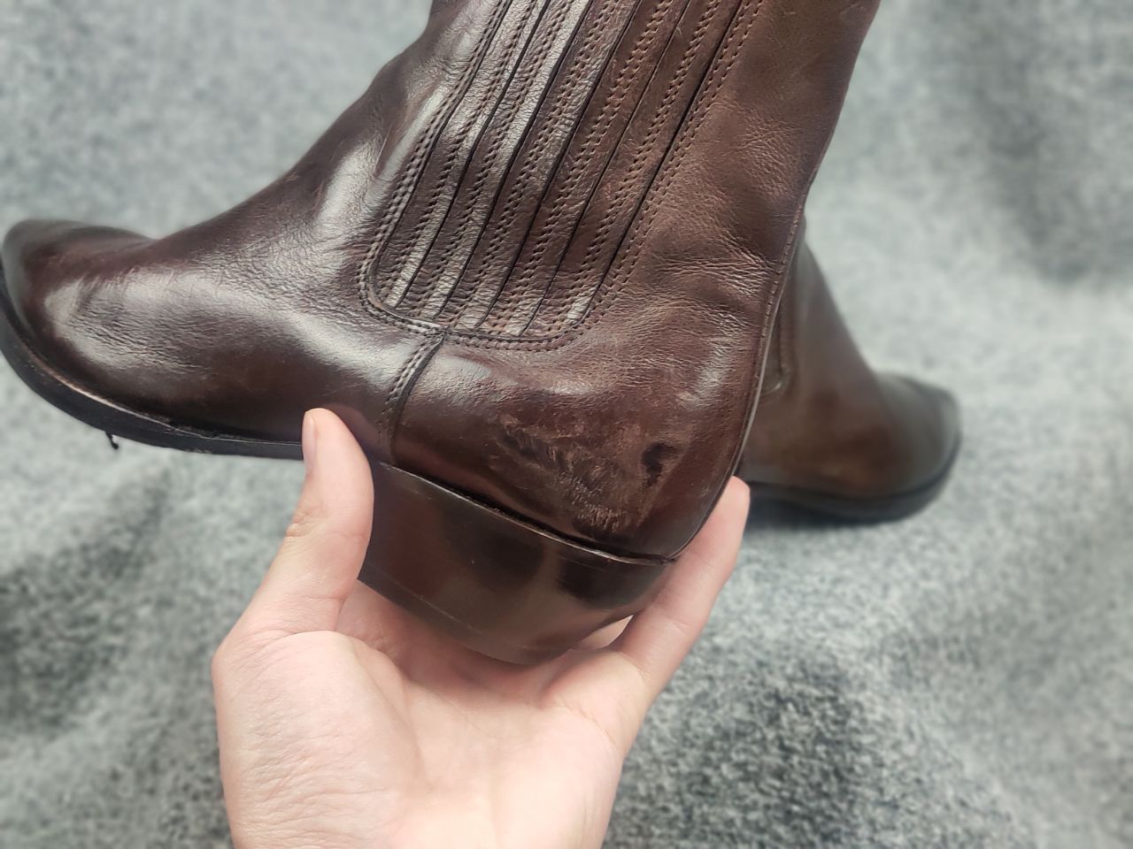 Elia Maurizi Elia Maurizi Design Leather western chelsea ankle Boots Size US 9 / IT 39 - 20 Thumbnail