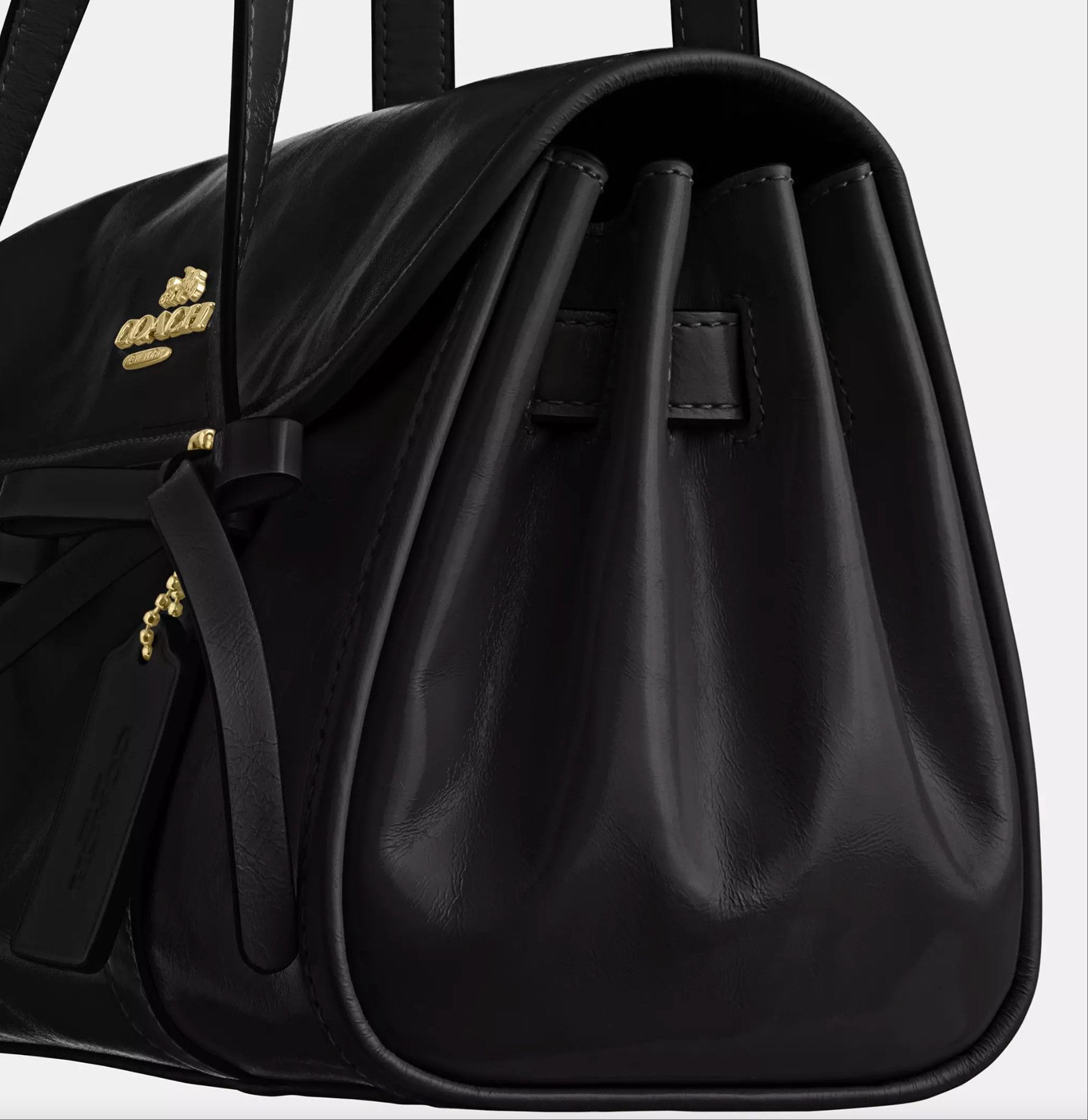 Coach Bridget Flap Shoulder Bag With Bows CDY94 Size ONE SIZE - 12 Thumbnail