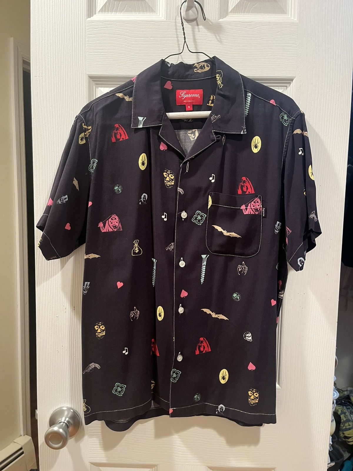 Supreme F/W16 Birds Of Paradise Yellow Rayon Shirt | Grailed